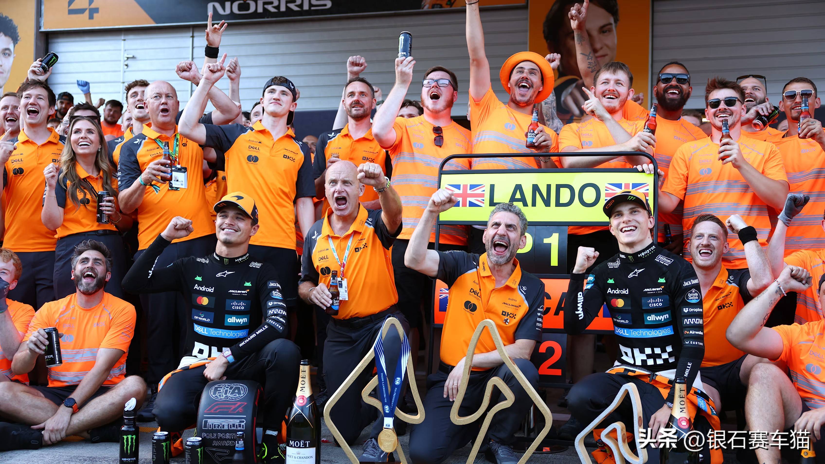 迈凯伦横扫索伯车队，诺里斯统治全场的简单介绍